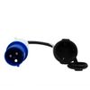CEE Adapter Interbosch/Benson 230 V/16 A Power Adapter CEE Plug to Schuko Socket IP44