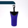 TUCKBOLD Auto Car Trash Can Durable Seat Back Trash Bin Blue 1 Pc 3.9" Width 7.5" Height Plastic Rhinestone