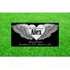 Pet Stone Memorial Grave Marker granite Plaque Human headstone Cocker Spaniel