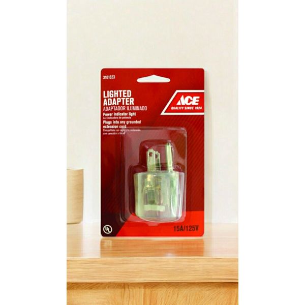 Power Indicator light for grounded extension cord NEW in package