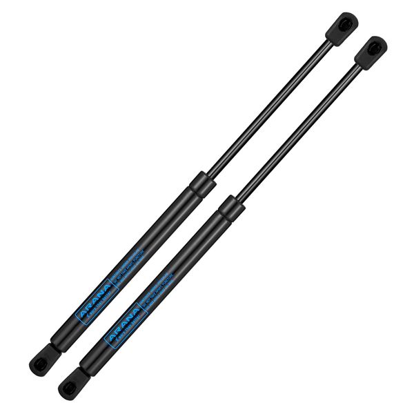 15 inch 45 Lbs Gas Struts Spring Shocks Lift Supports for Pickup Truck Cap Tool Storage Box Lid Camper Back Window Shell Snugtop Leer Topper Cover (14.96" Extended Length, Support Weight: 36-50lb)