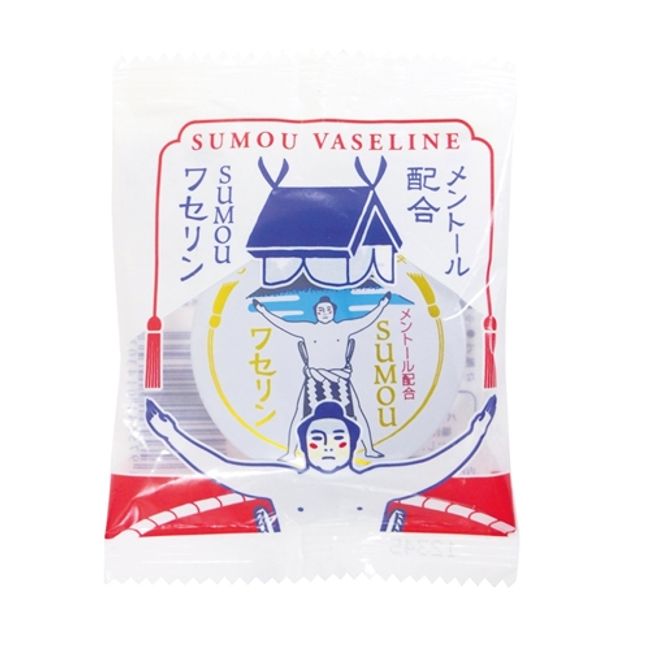 SUMOU Vaseline [The ultimate Yokozuna Vaseline] Moisturizing, anti-drying, menthol blend, 15g hand cream