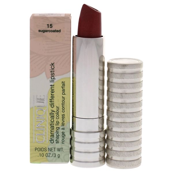 Clinique Dramatically Different Lipstick 15 Sugarcoated Lip Colour Lipstick. New