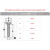 5x Metal Combination Screw Phillips Black | Universal
