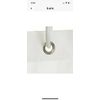 AmazonBasics Heavyweight 72" x 72" Clear Shower Curtain Liner with White Hooks