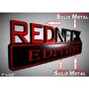 SOLID METAL Redneck Edition BEAUTIFUL EMBLEM Volvo Black Windsor Yellow Cab 