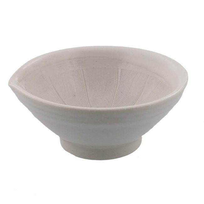 Tableware East Japanese Tableware 4 Size Single Mouth Mortar White Karatsu