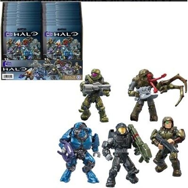 Mega Construx Halo Universe Series 3 Blind Bag Sealed Display Case! Read Descrip