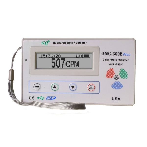 GQ GMC-300E Geiger Counter Nuclear Radiation Detector Data Recorder Beta Gamma X-ray