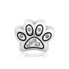Bella & Beau Polished Silver Charm – Twinkle Toes (Paws & Bones Collection)