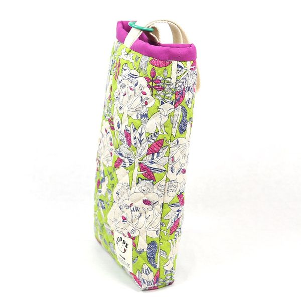 Forest Nutkin Lime Shoe Bag