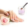 SCSpecial Dappen Dish 2 Pieces Acrylic Liquid Powder Crystal Glass Cups for Nail Art Multipurpose Glassware for Nail Art Salon Acrylic Nail Tools