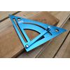 OX Tools Pro Adjustable Aluminium Roofing Rafter Square, Metric - 180mm