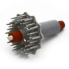 SICCE PSK1000 Skimmer Pump Replacement Needle Wheel Impeller
