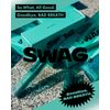 SWAG Tongue Brush, Tan Cleaner, Green