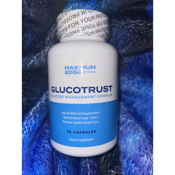 Glucotrust Capsules Blood Sugar Support Supplement. 30 capsules. Authentic. 