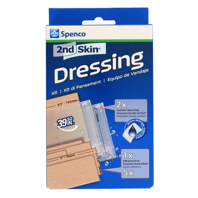 Spenco 2nd Skin Dressing Kit Bandages for Blister Protection, Medical, 8-Count