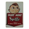  decorative objects home Spiffy Soda Sign metal tin sign