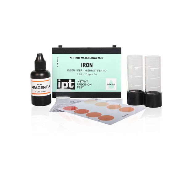 Measuring Tool Iron Indicator Test for Iron Value Determination