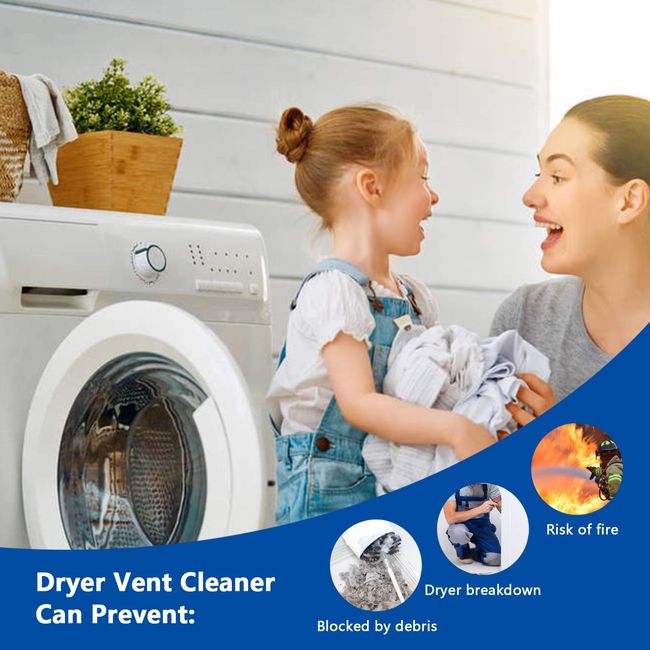 Laundry Room Dryer Vent Cleaning Kit