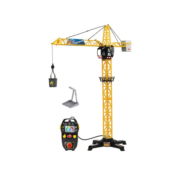 Dickie Toys 40" Giant Crane Playset , Yellow