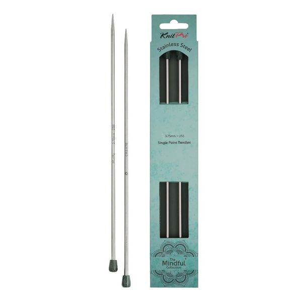 KnitPro The Mindful Collection Single Pointed Needles 16" (40cm) | Size 3.75mm