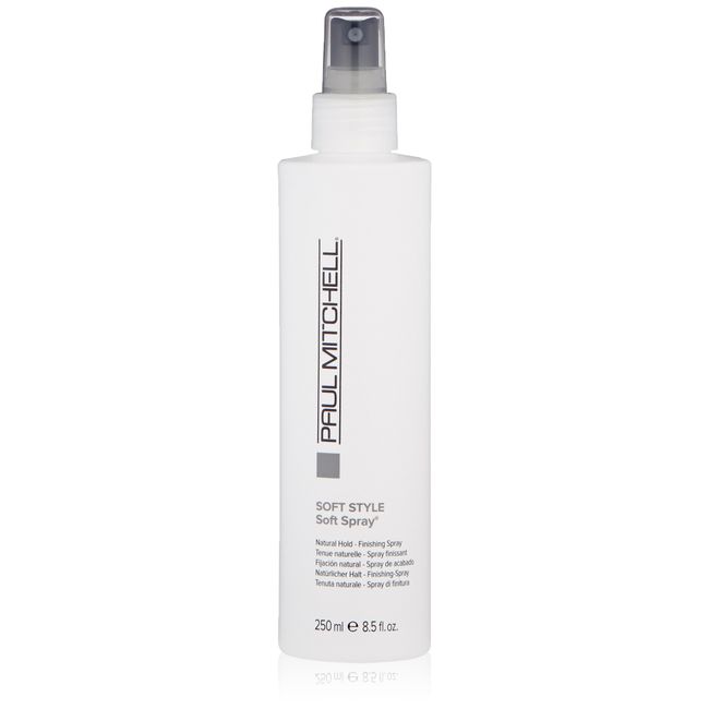 Paul Mitchell Soft Spray, Natural Hold, Touchable Finish Hairspray, For All Hair Types, 8.5 fl. oz.