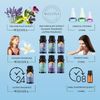 WECONA Clean Essential Oils Set - 6 x 10 ml Fragrance Oil for Diffuser & Humidifier, Natural Pure Essential Oils for Home, Fragrance Oil for Candles & DIY, Candles Fragrance Oil Gift Set