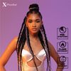 Sensationnel Braids XPRESSION 3X Pre-Stretched Braid 58" (3T1B/DBLUE/LBLUE)