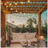 Brand new 25led 50FT Solar String Lights avatar controls Multicolor&warm white