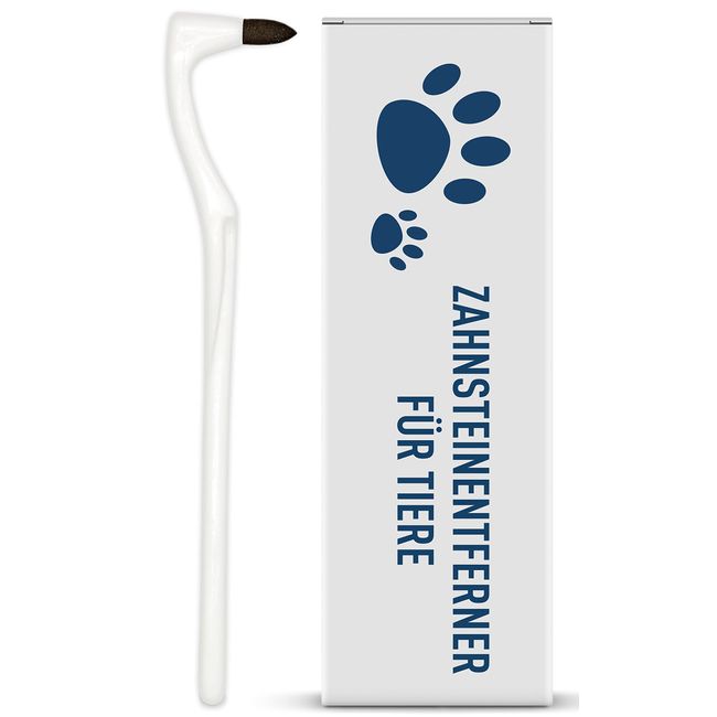 WHITE ELEMENT® Zahnsteinentferner für Tiere - Verfärbungen, Plaque & Zahnstein entfernen - Für Hund und Katze geeignet - Zahnpflege - Gegen Mundgeruch