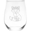 Fox (F4AD) stemless wine glass, 17 oz.
