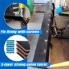 Universal Snow Plow Blade Flap - 72”x 8”x 1/4” Rubber Snow Deflector & Hardware