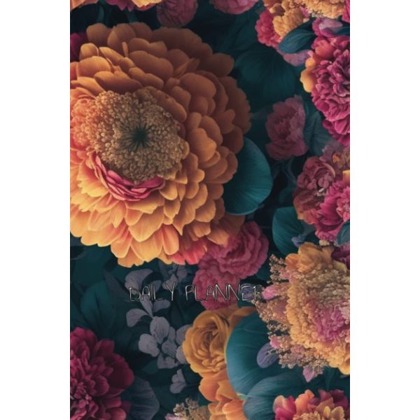 Daily Productivity Planner Floral Design