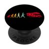 Motorhome Camping Retro PopSockets Adhesive PopGrip