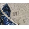 blue batik fabric Cosmetic Bag Primitives By Kathy