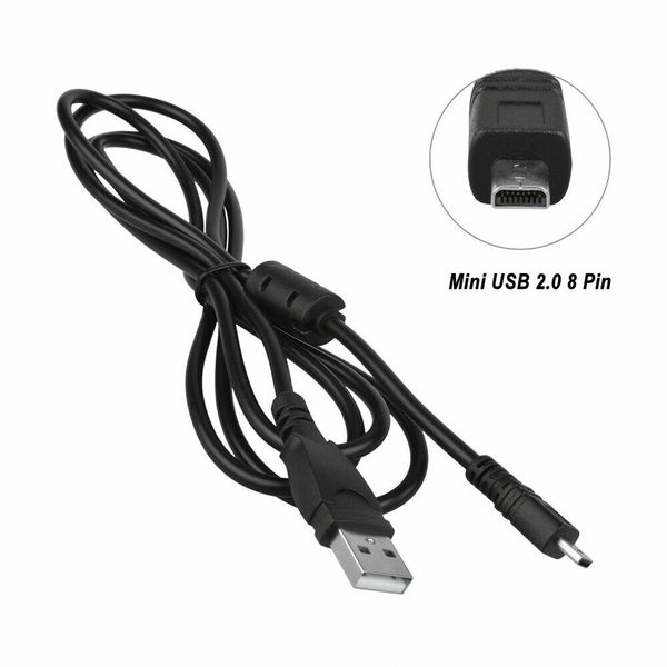 USB DC Battery Charger +Data SYNC Cable Cord Lead For Nikon Coolpix S9500 camera