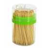 Bamboo Tooth Picks Dental Cleaning ,2 Dispenser(200/Dispenser)
