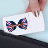 'Union Jack Bow Tie' Pill Box with Tablet Splitter (PI00030127)
