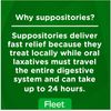 Fleet Laxative Glycerin Suppositories for Adult Constipation, 50 Count, 3 Pack