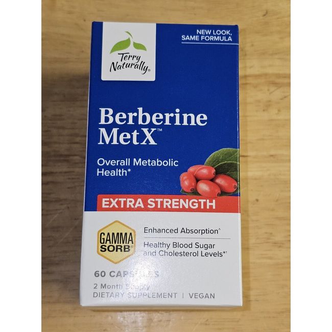 TERRY NATURALLY BERBERINE MET X