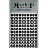 Medium 1/4" Removable Numbered 1-240 Mark-it Brand dots for maps, Reports or Projects - Black