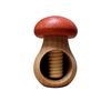 Nutcracker with screw system - VERY SOLID - natural wood nut cracker Solid Red
