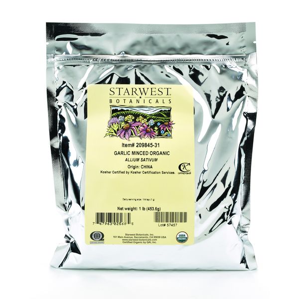 STARWEST BOTANICALS Garlic Minced