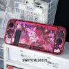 BUNBOO Protective Slim Case for Nintendo Switch OLED, Dockable Hard Shell for Switch OLED .Ergonomic Grip Cover for Joycon.Devil Rabbit (Switch 2017)