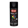Krylon COLORmaxx Black Primer, 12 oz, Quick Dry, Enhances Adhesion & Durability