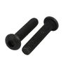 Sourcingmap 10.9 Grade M6x30mm Round Head Inner Hex Socket Left Hand Thread Bolt 4pcs