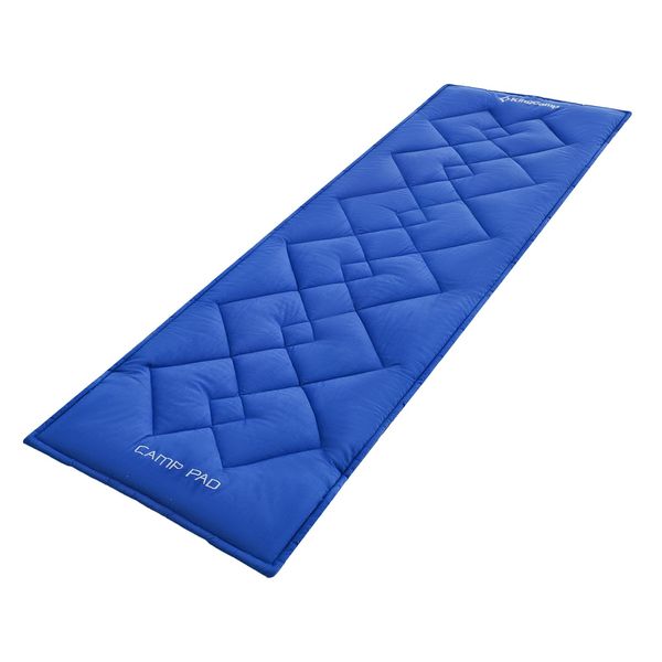 KingCamp Cot Mat, Foldable, Ultra Lightweight, Anti-Slip, Fixable, Cotton Filled Nap Mat, Camping Mat, Compact, 74.8 x 25.2 inches (190 x 64 cm), For Sleeping in Cars, Tent Nights, Disaster Prevention