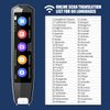 2025 Smart Scan Translator Pen Text Reading Pen 134 Language Translation Device