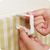 Black Duck Brand Plastic Tablecloth Clamp Holders - Spring-Loaded Clips (8, Blue)